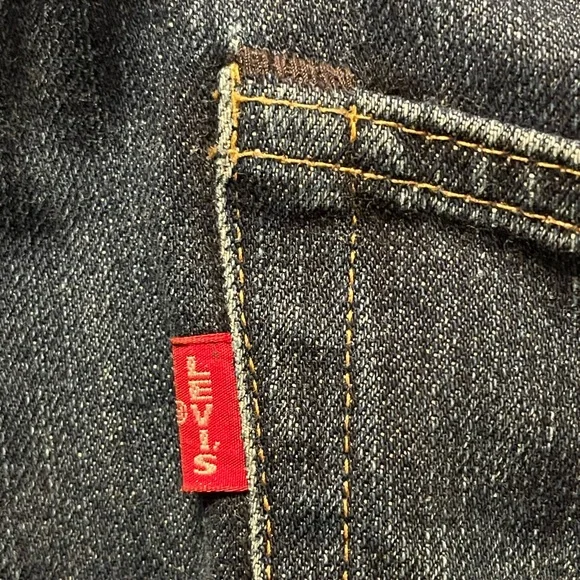 LVC Levi’s 505-0217 big E selvedge size 29x34 fit 28x26